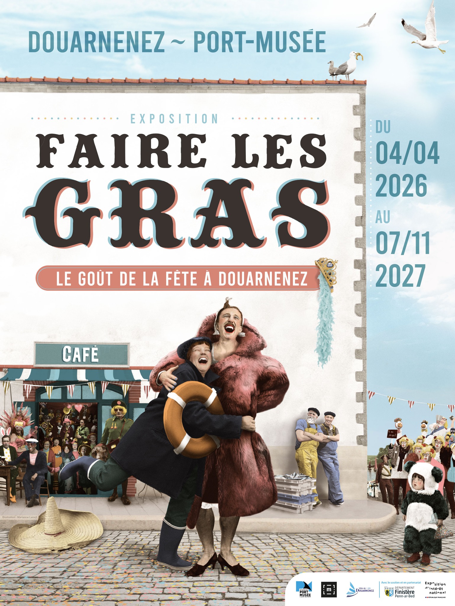 FAIRE LE GRAS, PORT MUSEE, Douarnenez, Bretagne, France